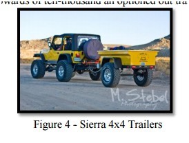 Sierra 4x4 Trailers