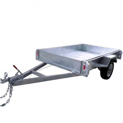 6 x 4 aluminium Skåptrailer