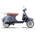 Klassiska Vespa liknande Scooter Gas Moped Sliver 