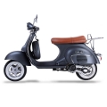 Klassiska Vespa liknande Scooter Gas Moped Sliver 