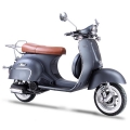 Klassiska Vespa liknande Scooter Gas Moped Sliver 